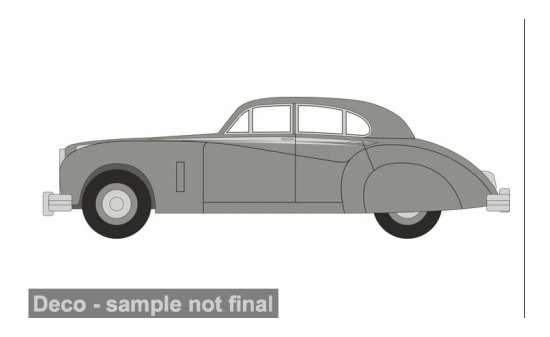 Oxford OXF76JAG7007 Jaguar MkVII - silber - Vorbestellung 1:76