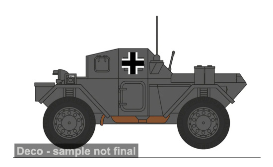 Oxford OXF76DSC007 Daimler Dingo - Wehrmacht (Captured) France - Vorbestellung 1:76