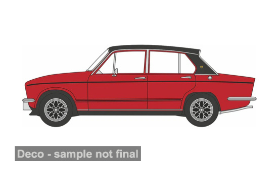 Oxford OXF76TDS001 Triumph Dolomite Sprint - rot , schwarz - Vorbestellung 1:76