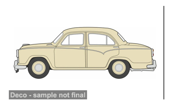 Oxford OXF76MO008 Morris Oxford MK III - beige - Vorbestellung 1:76