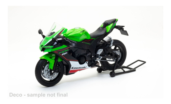 Welly WEL62204GW-GREEN Kawasaki Ninja ZX-10R - grün - Vorbestellung 1:12