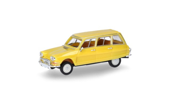 Herpa 027328-005 Citroen AMI 6 Break, zinkgelb - Vorbestellung 1:87