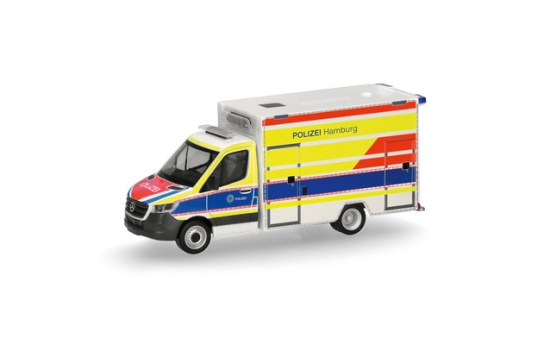 Herpa 099332 Mercedes-Benz Sprinter '18 Fahrtec Rettungswagen 