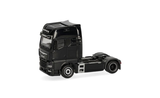 Herpa 313711-005 MAN TGX GX Individual Zugmaschine 2achs, schwarz - Vorbestellung 1:87