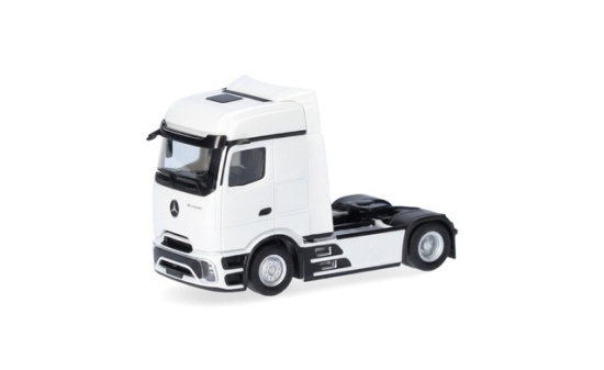 Herpa 320207-002 Mercedes-Benz Actros L ProCabin Bigspace Zugmaschine 2achs, weiß - Vorbestellung 1:87