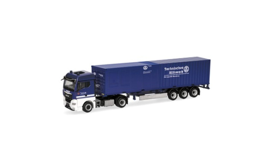 Herpa 321532 MAN TGX GM Container-Sattelzug 