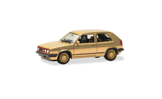 Herpa 430838-006 Volkswagen (VW) Golf GTI, goldmetallic - Vorbestellung 1:87