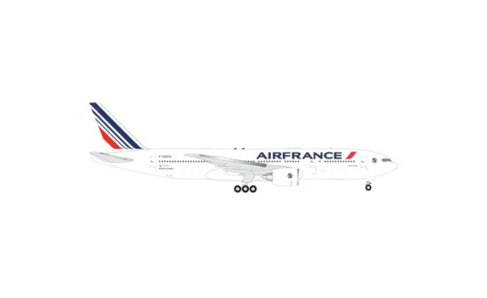 Herpa 539128 Air France Boeing 777-200 F-GSPU 