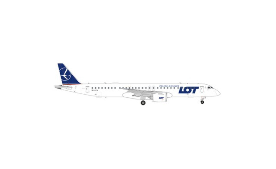 Herpa 573931 LOT Polish Airlines Embraer E195-E2 SP-LEA - Vorbestellung 1:200