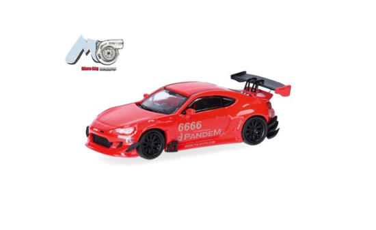 Micro City 87MC000074 MicroCity: Toyota GT86, rot - Vorbestellung 1:87