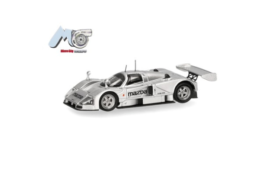 Micro City 87MC000082 MicroCity: Mazda 787B, silber - Vorbestellung 1:87