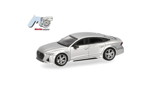 Micro City 87MC000083 MicroCity: Audi RS7, silber - Vorbestellung 1:87