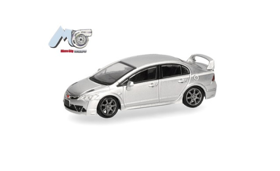 Micro City 87MC000087 MicroCity: Honda Civic FD2, silber - Vorbestellung 1:87