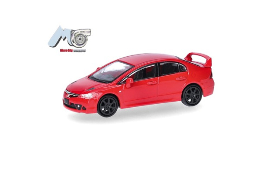Micro City 87MC000089 MicroCity: Honda Civic FD2, rot - Vorbestellung 1:87