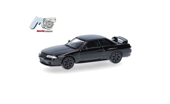 Micro City 87MC000091 MicroCity: Nissan Skyline GTR32, schwarz - Vorbestellung 1:87