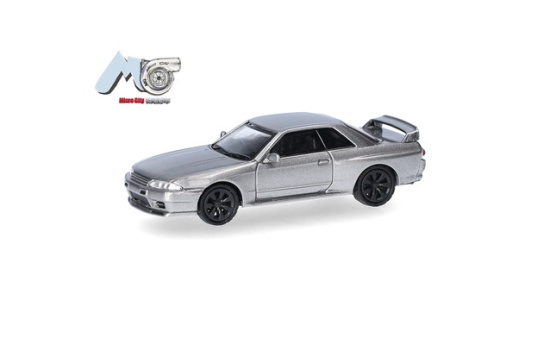 Micro City 87MC000094 MicroCity: Nissan Skyline GTR32, grau - Vorbestellung 1:87