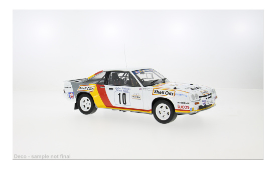 IXO IXO18RMC260.22 Opel Manta B 400 - Rallye Manx - B.Fisher - A.Frazer - Vorbestellung 1:18