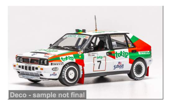 IXO IXORAC454B.22 Lancia Delta Integrale 16V - Rally San Remo - D.Cerrato - G.Cerri - Vorbestellung 1:43