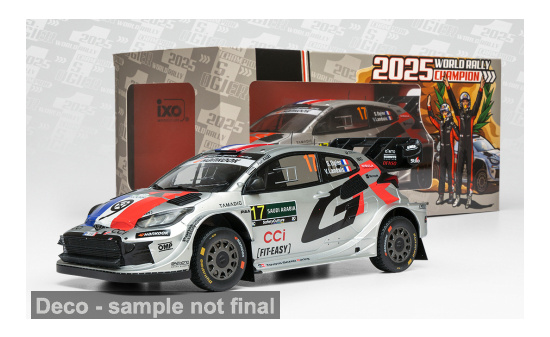 IXO IXO18RMC265.22 Toyota GR Yaris Rally1 - Rally Saudi Arabia - S.Ogier - V.Landais - Vorbestellung 1:18