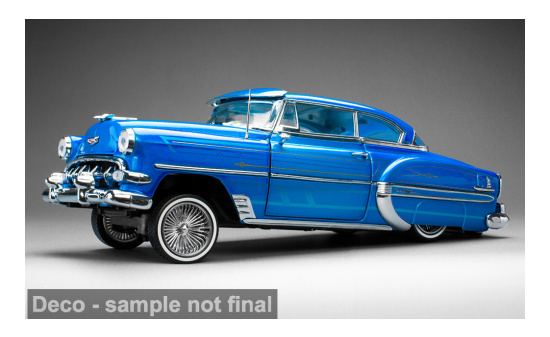 Sun Star SUN1721 Chevrolet Bel Air Hardtop - blau - Vorbestellung 1:18