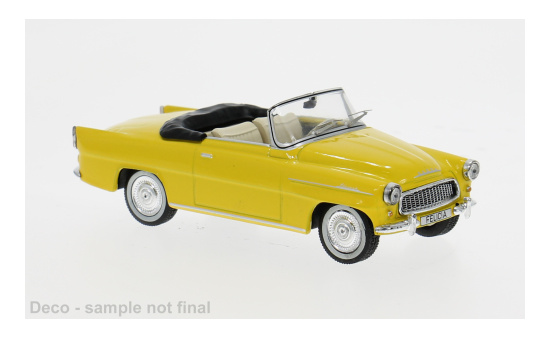 IXO IXOCLC647N.22 Skoda Felicia Cabrio - gelb - Vorbestellung 1:43