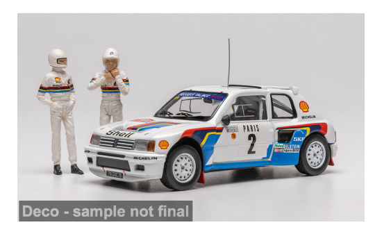 IXO IXOSPRM002-85 Peugeot 205 Turbo 16 - Rally Monte Carlo - A.Vatanen - T.Harryman - Vorbestellung 1:43