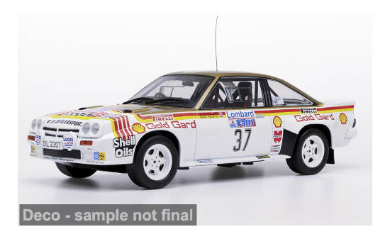 IXO IXO18RMC261.22 Opel Manta 400 - Rallye Manx - B.Fisher - A.Frazer - Vorbestellung 1:18