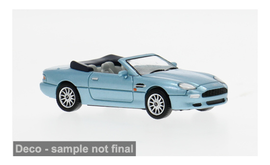 PCX87 PCX871601 Aston Martin DB7 Volante - hellblau (Metallic) - Vorbestellung 1:87