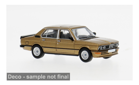 PCX87 PCX871604 BMW M535i (E12) - gold - Vorbestellung 1:87