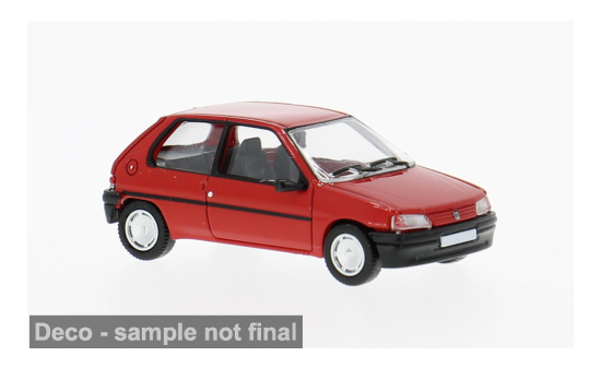 PCX87 PCX870748 Peugeot 106 - rot - Vorbestellung 1:87