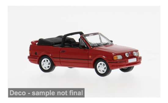 PCX87 PCX871579 Ford Escort MK IV Cabriolet - rot - Vorbestellung 1:87