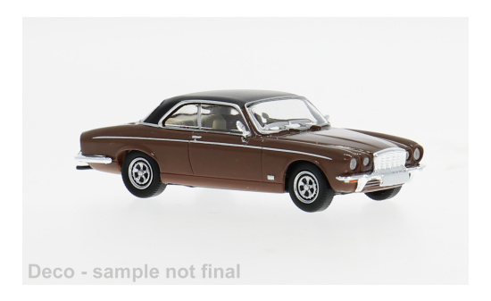 PCX87 PCX871569 Jaguar XJ-C - dunkelbraun , schwarz (Matt) - Vorbestellung 1:87