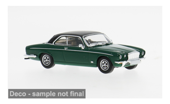 PCX87 PCX871570 Jaguar XJ-C - dunkelgrün , schwarz (Matt) - Vorbestellung 1:87