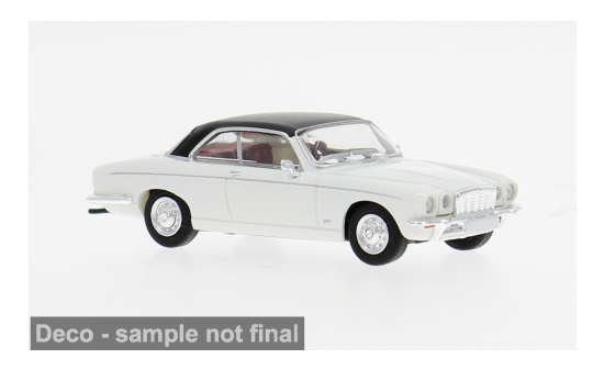 PCX87 PCX871568 Jaguar XJ-C - weiss , schwarz (Matt) - Vorbestellung 1:87