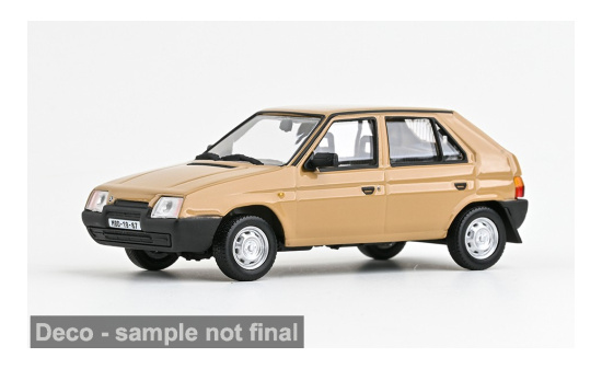 Abrex ABR143ABS-708RD Skoda Favorit 136L - braun - Vorbestellung 1:43