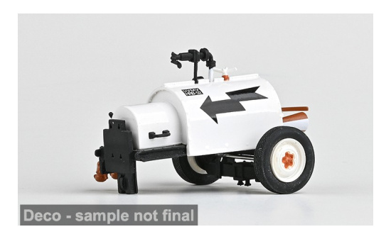 Abrex ABR143V-001 Skoda UVMV Steam Rocket - weiss , schwarz - Vorbestellung 1:43