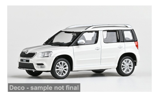 Abrex ABR143AB-031E Skoda Yeti FL - weiss - Vorbestellung 1:43
