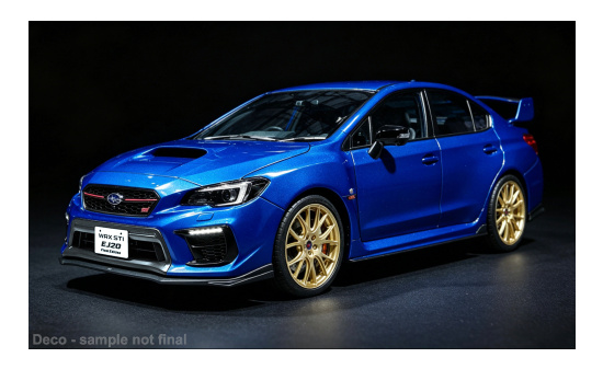 Sun Star SUN5558 Subaru WRX STI EJ20 - blau (Metallic) - Vorbestellung 1:18