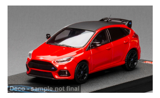 Sun Star SUN60061 Ford Focus RS - rot , schwarz - Vorbestellung 1:64