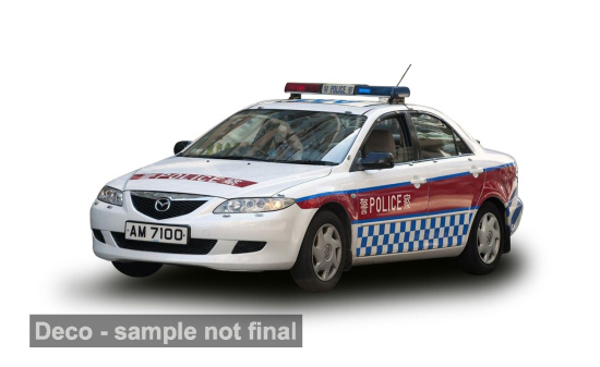 Vitesse VSS29530 Mazda 6 - Hong Kong Police - Vorbestellung 1:43