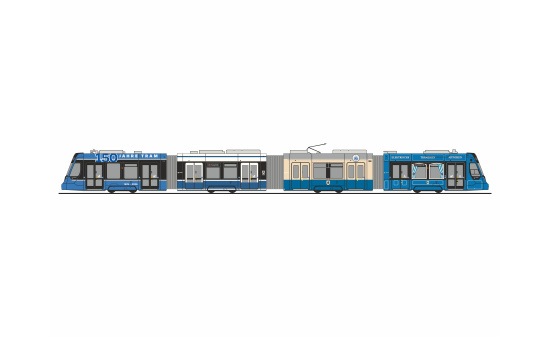 Rietze STRA01119 Siemens Avenio 150 Jahre Tram München, 1:87 - Vorbestellung 