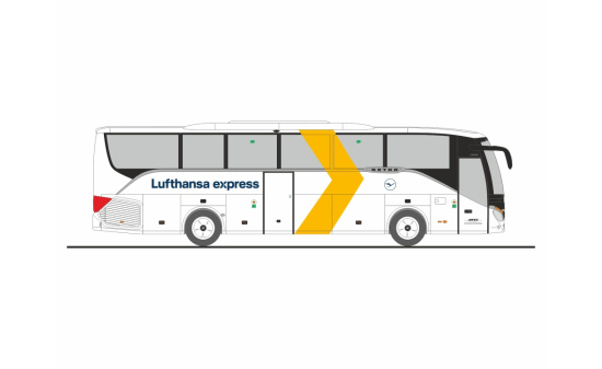 Rietze 77942 Setra S 515 HD Lufthansa Express- Arzt Reisen, 1:87 - Vorbestellung 