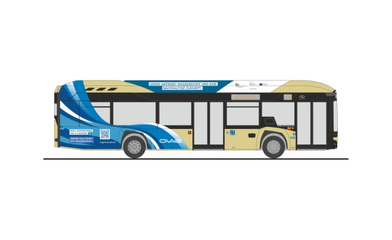 Rietze 77023 Solaris Urbino 12´19 Hydrogen OVAG Gummersbach, 1:87 - Vorbestellung 