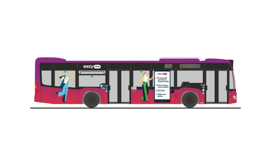 Rietze 69350 Mercedes-Benz Citaro ´12 Vestische - eezy.nrw, 1:87 - Vorbestellung 