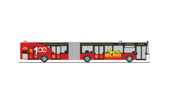 Rietze 68838 Mercedes-Benz Citaro G´11 100 Jahre DLRG Cuxhaven, 1:87 - Vorbestellung 