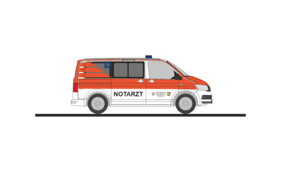 Rietze 53933 Volkswagen T6 Notarzt Rettungsdienst Halle/Saale, 1:87 - Vorbestellung 