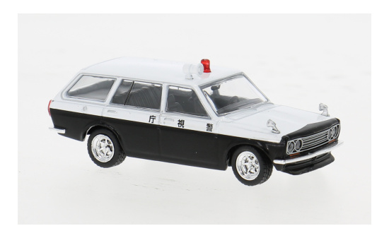 Tarmac TART64G-026-PC Datsun Bluebird 510 - Polizei Japan 1:64