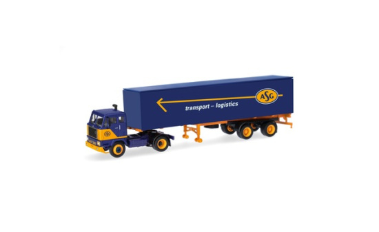 Herpa 321624 Volvo F88 Koffer-Sattelzug 