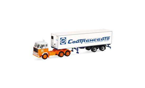 Herpa 321655 Volvo F89 Kühlkoffer-Sattelzug 
