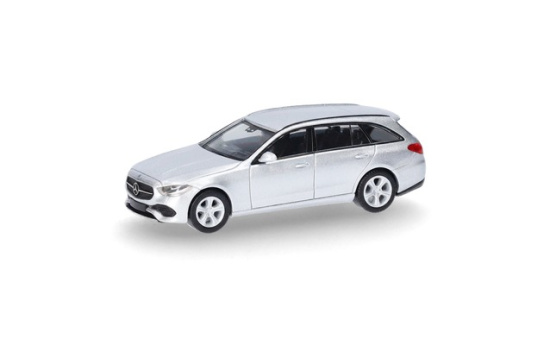 Herpa 430388-004 Mercedes-Benz C-Klasse T-Modell, Hightechsilber - Vorbestellung 1:87
